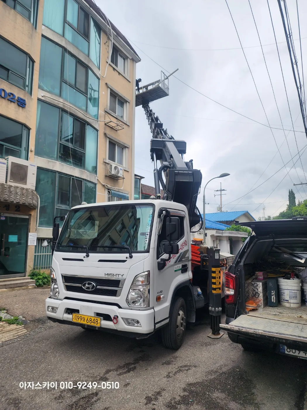 용인 스카이차 현장사진 9